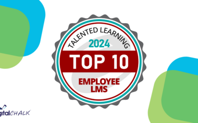 DigitalChalk wins the 2024 Top 10 Employee LMS award from Talented Learning Research