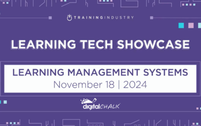 Training Industry Learning Tech Showcase: Q&A with DigitalChalk